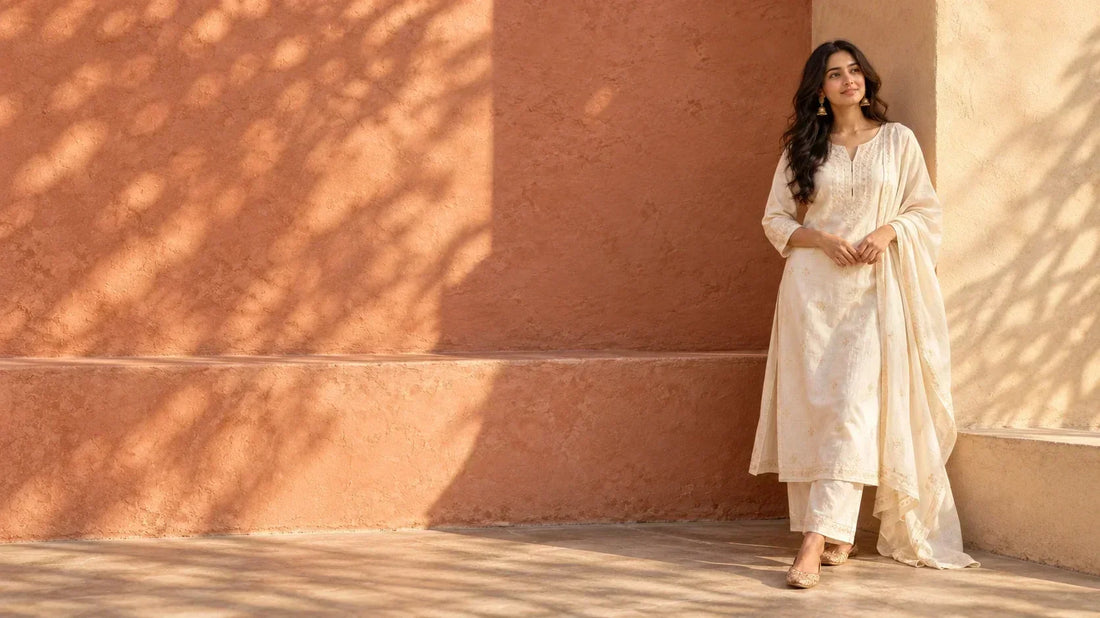 cotton kurta set for women