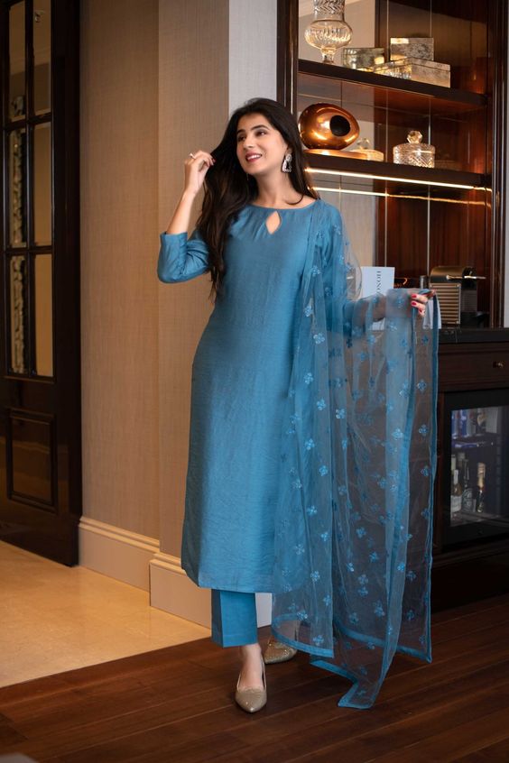 Kurti with Straight Pant