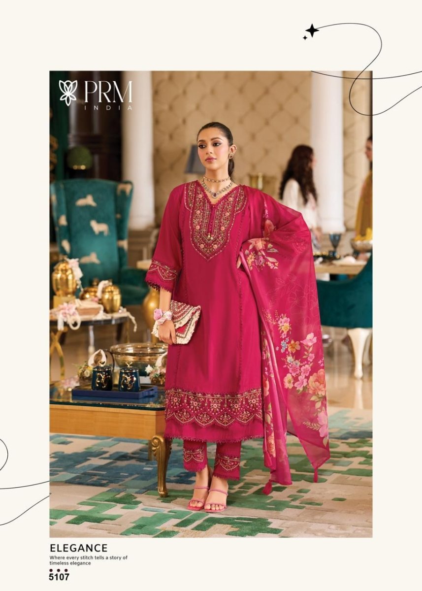 Pink Roman Silk A Line Kurti With Cotton Laning For Women - Aira Fabrics Designer Studio